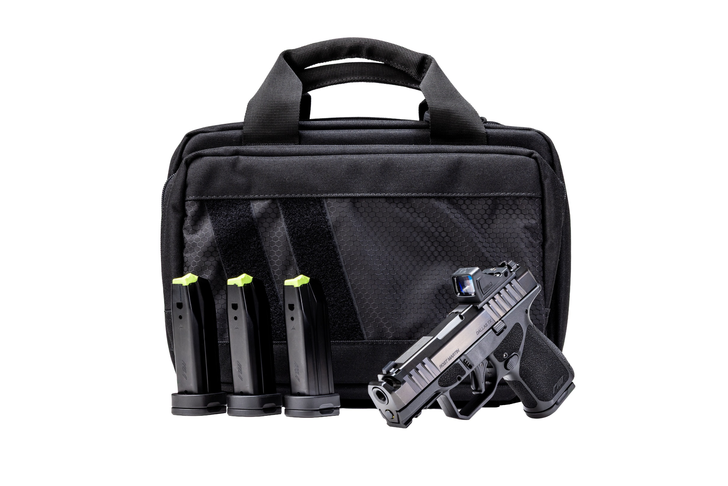 Rost Martin RM1S 9mm Semi-Auto 3.6 in Integrated Compensator Pistol (Black)