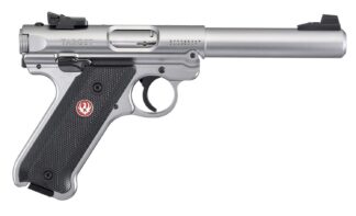 RUGER MKIV TARGET 22LR 5.5" SS 10+1