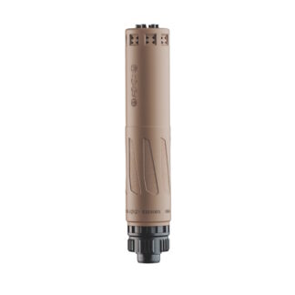 Dead Air RXD910Ti 9mm/10mm Suppressor, 1/2x28 Direct-Thread Piston Mount, FDE