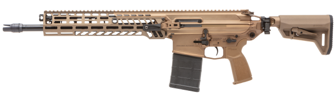SIG Sauer MCX Spear .308 / 7.62 NATO Semi-Auto 16 in, 20+1, Coyote/Black
