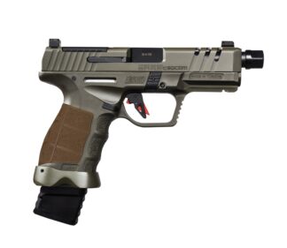 SAR Arms SAR9 SOCOM CPT 9mm Striker-Fired Compact Pistol, 4.5" Barrel, OD Green Cerakote