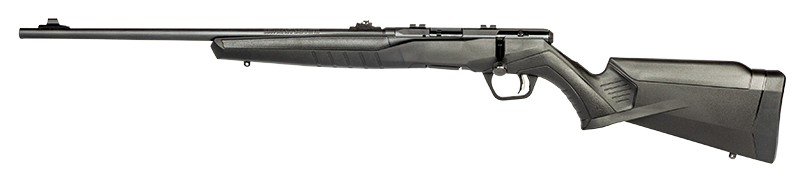 SAVAGE ARMS B22 22LR BLK/SYN 21" LEFT HAND