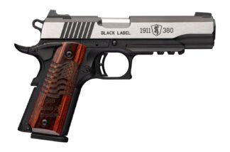 Browning 1911 Black Label Medallion Pro 250 Full Size 380 ACP Semi-Auto, 4.25 in, 8+1
