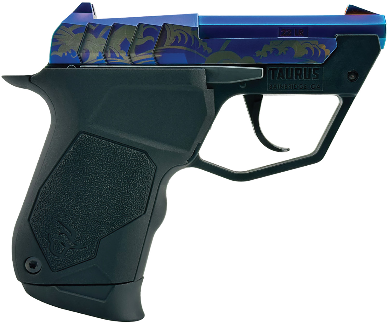 Taurus TUC22 Semi-Auto .22 LR 2.5 in Barrel Fixed Sights PVD Wave Finish