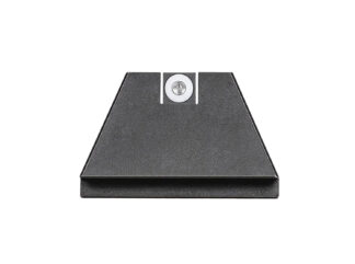 Night Fision GLK004013WGZ Suppressor Height Night Sights Green Tritium White Outline Front Black Rear