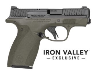 Smith & Wesson Bodyguard 2.0 .380 Auto 2.75 in Semi-Auto NTS Blk/OD Green with 10/12rd Mags