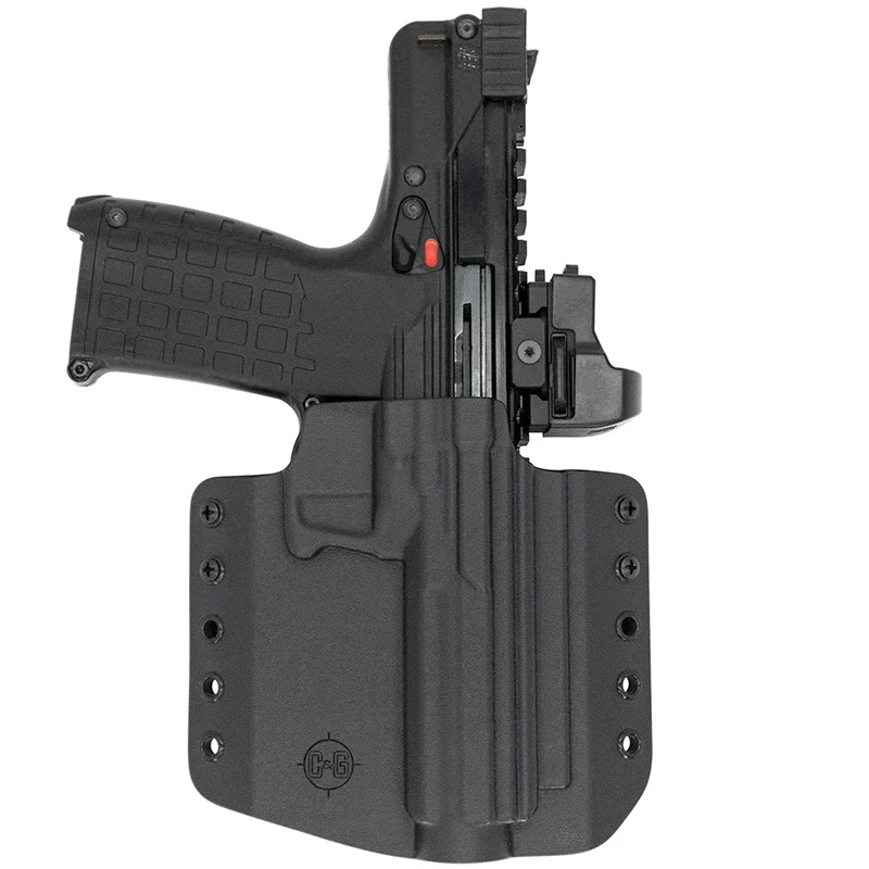 C&G Holsters Covert OWB Kydex Holster for KelTec CP33, Right Handed, Black