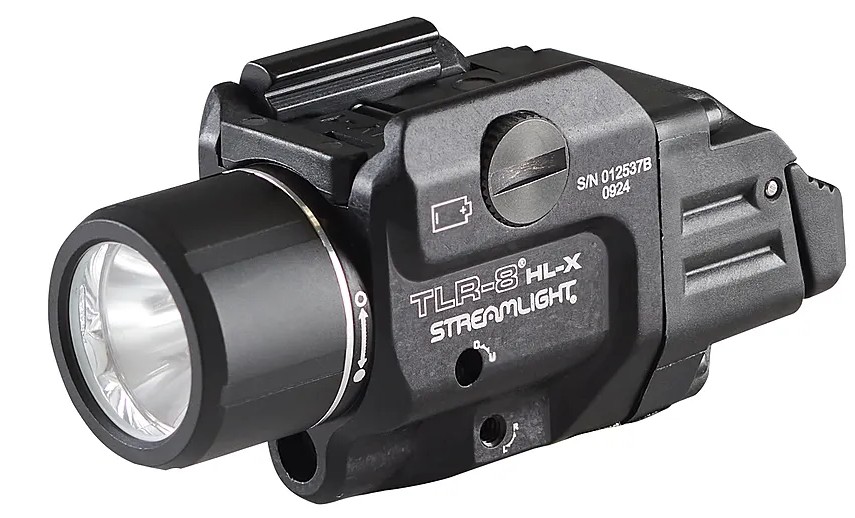 Streamlight TLR-8 HL-X USB Gun Light High/Low Switch Kit, Black