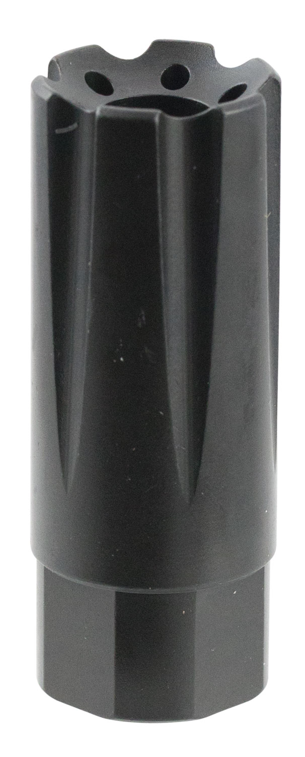 TacFire Linear Compensator Muzzle Brake 9mm, 1/2-36 TPI, Black Nitride Steel, 2.26 in OAL