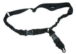 TacFire SL003B 2 to 1 Point Double Bungee Sling, Black Nylon, 30"-40" Adjustable