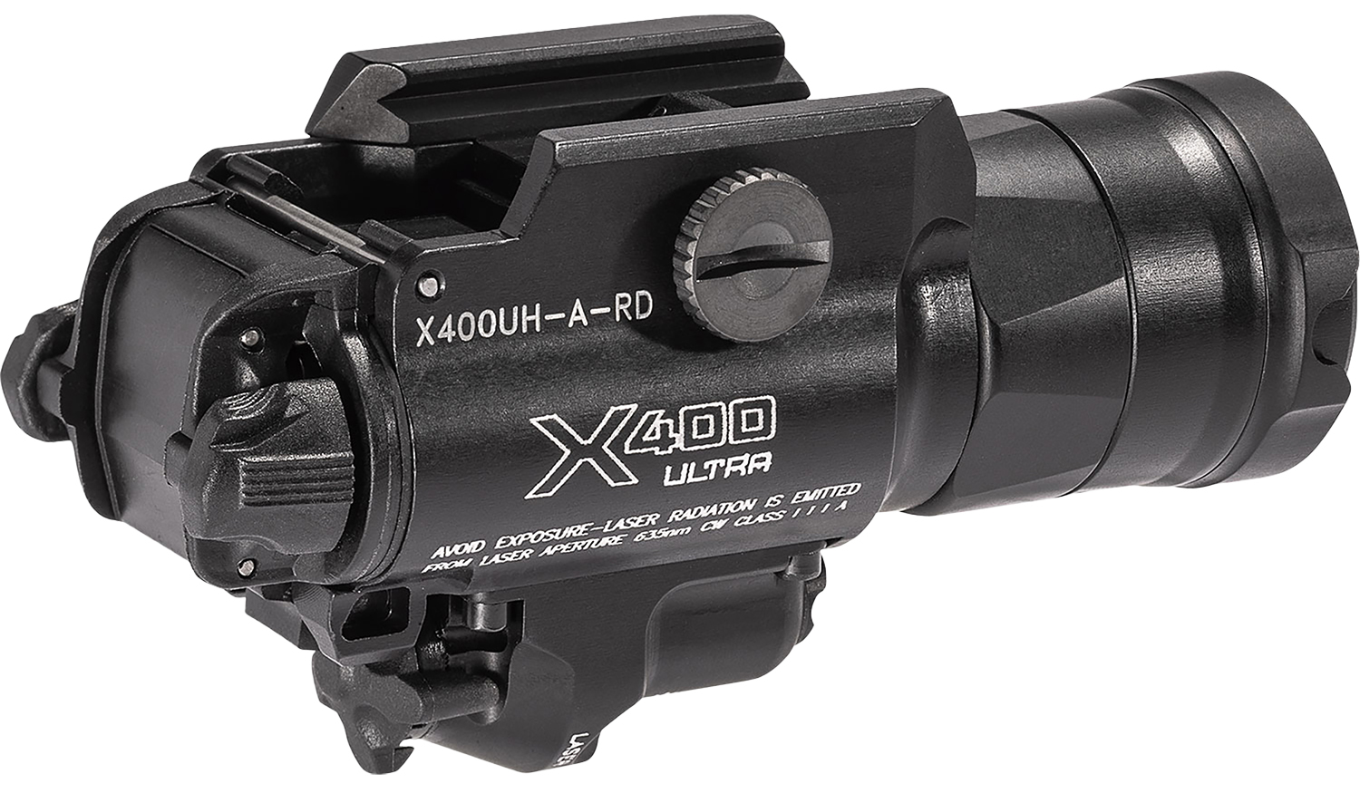 Surefire X400UH-a-RD Ultra MasterFire Weapon Laser Light 1000 Lumens, 5mW Laser