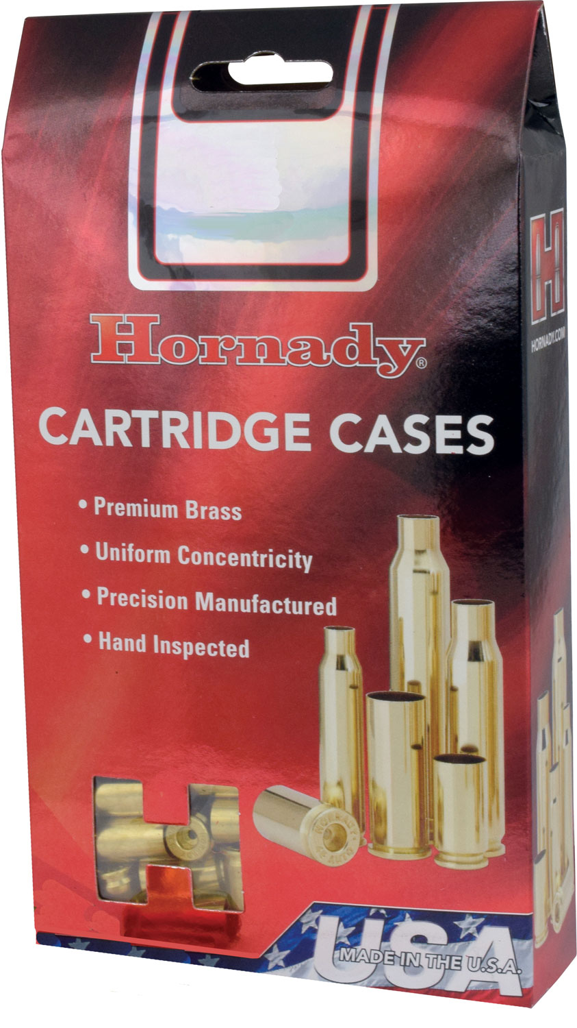 Hornady 8664 7.62x39mm Unprimed Rifle Brass Cases (50/Box)