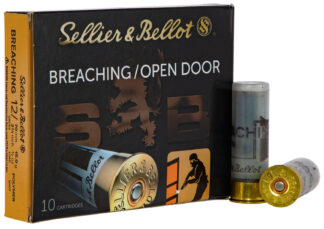 Sellier & Bellot SB12BR Breaching 12 Gauge 2.75" 1/2oz 10 Per Box