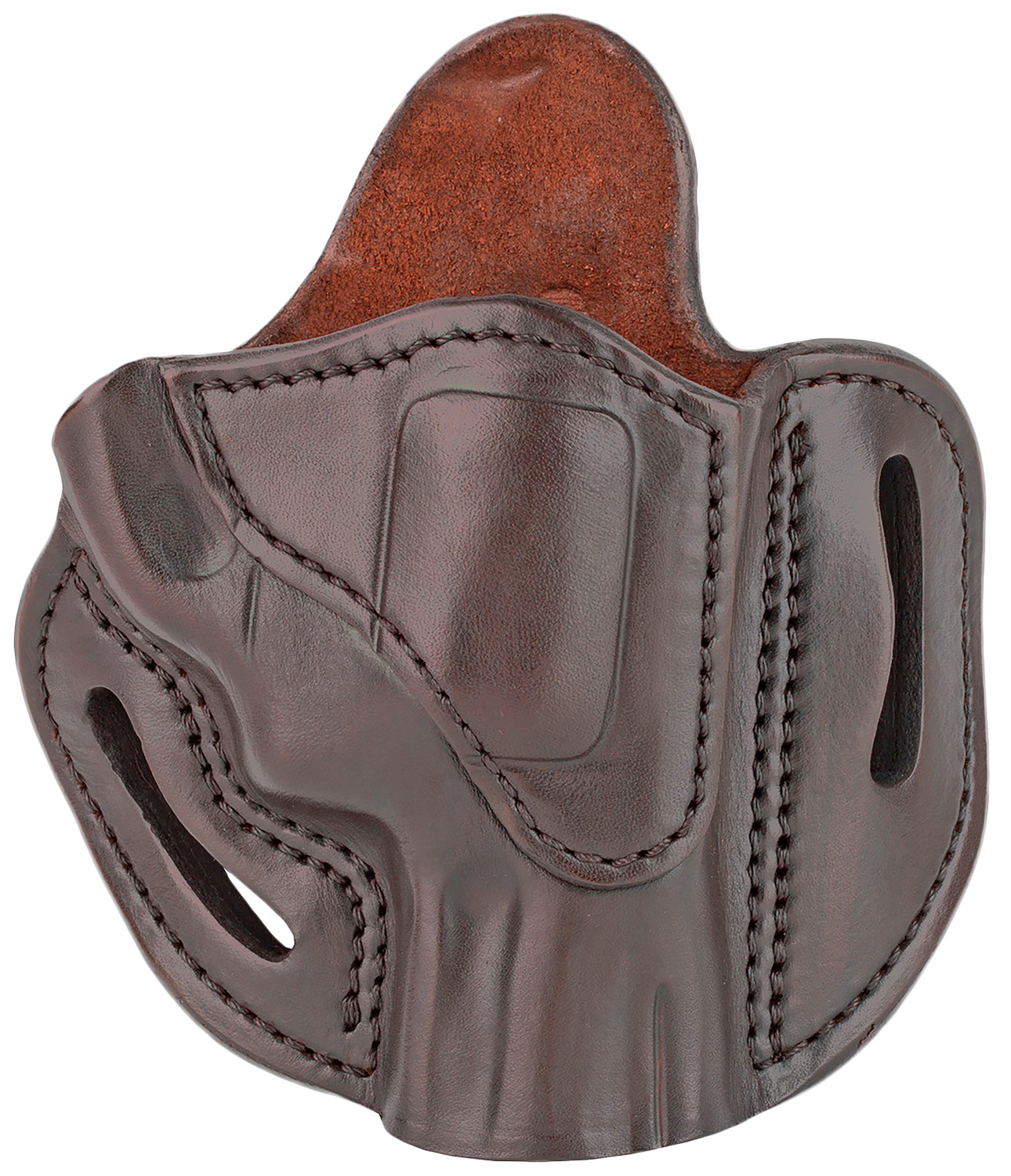 1791 Gunleather RVH2S OWB K-Frame Revolver Leather Belt Slide, Right Hand, Signature Brown