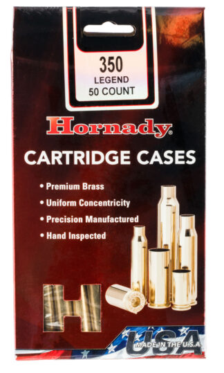 Hornady .350 Legend Unprimed Rifle Brass Cases