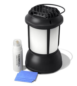 Thermacell PSLL2 Patio Shield Mosquito Repellent Lantern, 15 ft Zone, Black