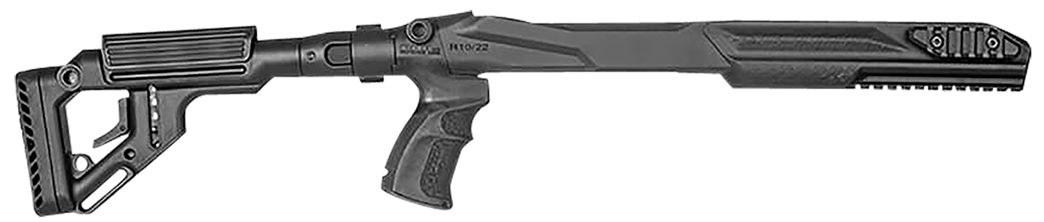 FAB Defense UAS-R Precision Stock Conversion Kit for Ruger 10/22 Left-Folding, Matte Black
