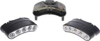 Cyclops Orion Tilt Cap Light 30 Lumens, Green/White LED, Camo Clip-on