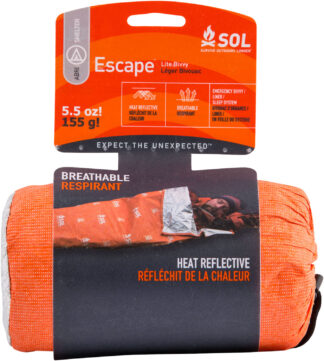 Survive Outdoors Longer SOL Escape Lite Bivvy 5.5 oz 1 Person