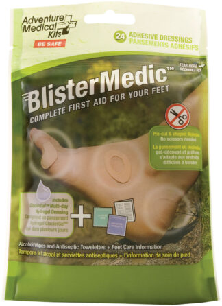 Adventure Medical Kits Blister Medic Kit Precut & Shaped Brown 24 Precut Shapes