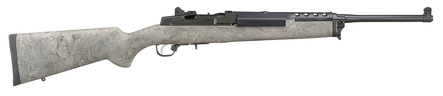 Ruger Mini-14 Tactical Semi-Auto .223 REM/5.56 NATO 18.5 in Barrel 5+1 Blued/Ghillie Green Stock