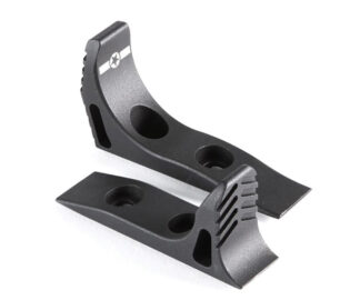 Patriot Ordnance Factory Handstop Kit, Front & Rear, M-LOK Compatible, Black Anodized