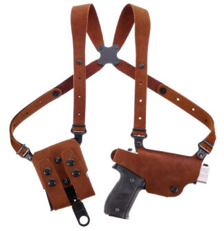 Galco Classic Lite 2.0 Shoulder System Walther PP/PPK/PPKS Tan Right Hand