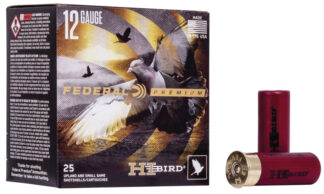 Federal Hi-Bird Upland 12 Gauge 2.75 in 1.125 oz #7.5 Shot 25 Rounds