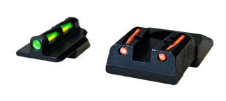 Hi-Viz LiteWave Fiber Optic Sight Set for Ruger Security 9 (Interchangeable LitePipes)