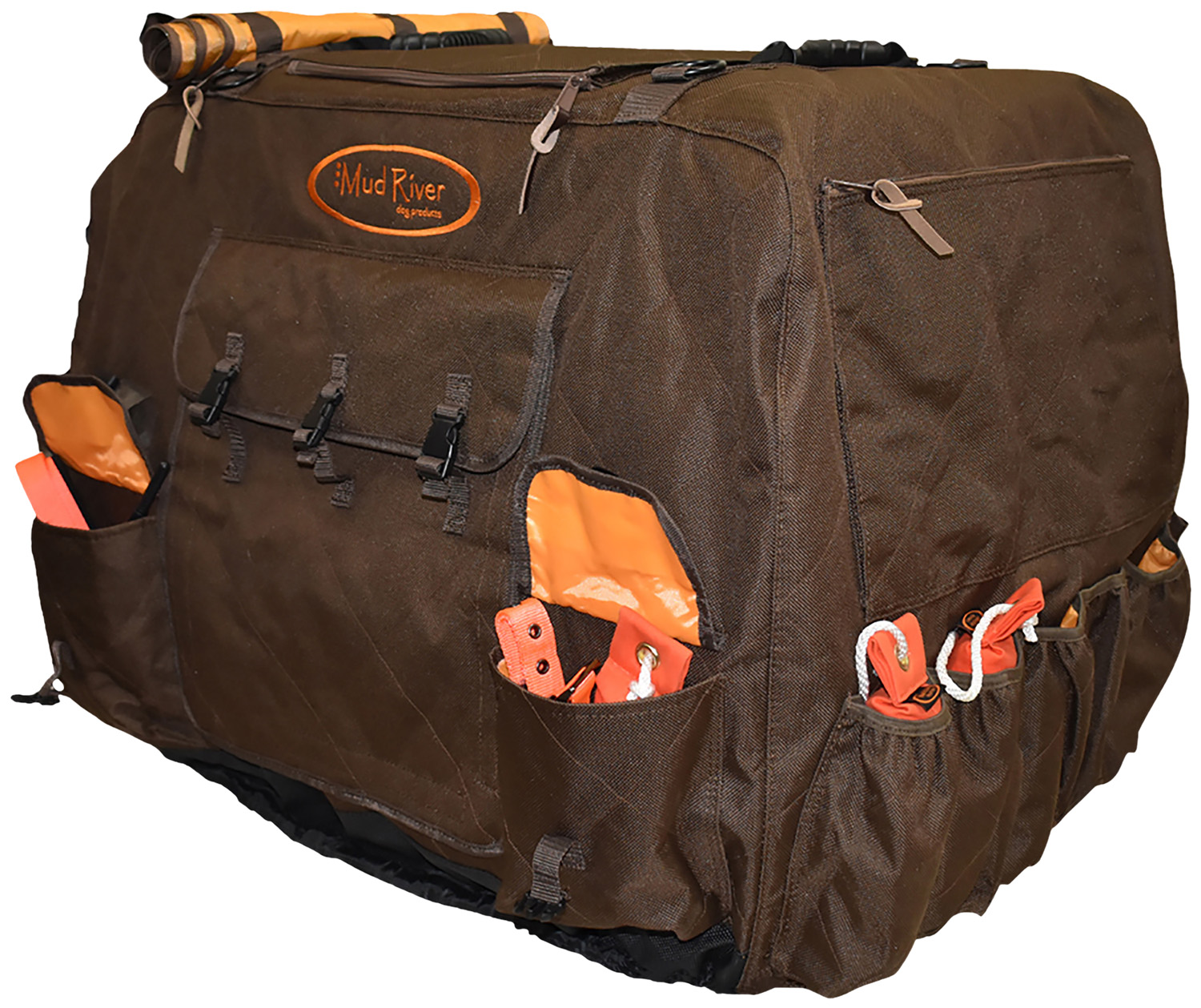 Mud River Dixie Insulated Kennel Cover Brown Polyester Large 36 in x 26 in x 26 in