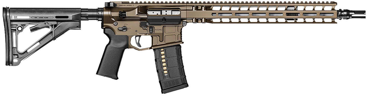 Radian Weapons Model 1 Carbine .223 Wylde Semi-Auto 14.5 in 30+1 Brown Cerakote