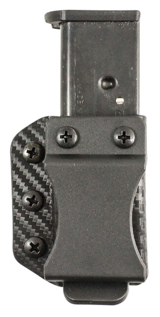 DeSantis A100 Persuader Mag Pouch Glock 43 IWB/OWB Black Kydex Belt Clip
