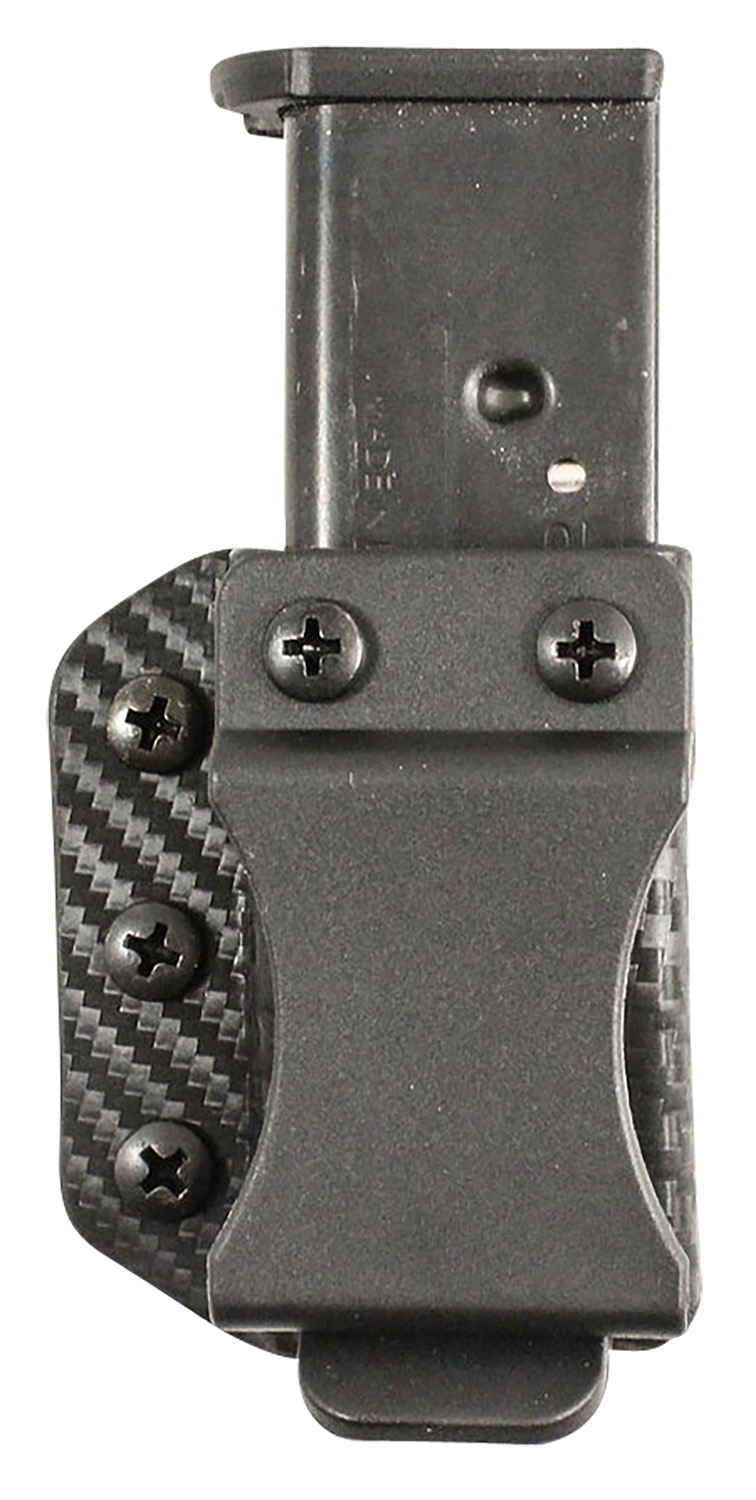 DeSantis A100 Persuader Mag Pouch Glock 43 IWB/OWB Black Kydex Belt Clip