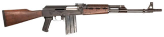 Riley Defense Inc RAK308 RAK 308 Win 20+1 19.65" Blued Threaded Barrel & Receiver, Fixed Wood Stock, Wood Handguard, Black Polymer Grip, Bayonet Lug