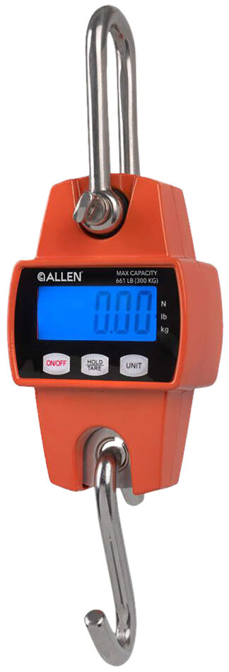 Allen Company 7253 Digital Game Scale Orange Stainless Steel