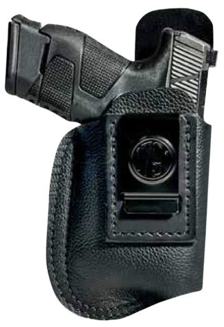 1791 Gunleather ORLBSCH4NBSR Smooth Concealment Optic-Ready Light-Bearing IWB Holster, Size 4