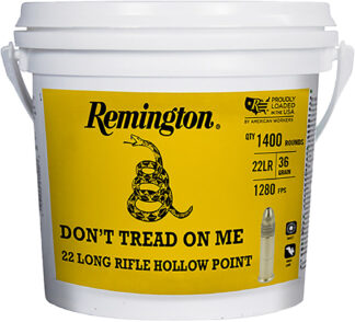 Remington Golden Bullet .22 LR 36 Gr High Velocity Hollow Point DTOM 1400-Round Box