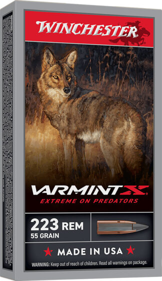 Winchester Varmint X .223 Rem 55 gr Polymer-Tipped 20-Round Box