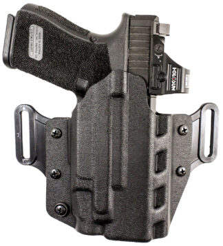 DeSantis Veiled Partner OWB Kydex Holster for Glock 19/23/32/45, Black