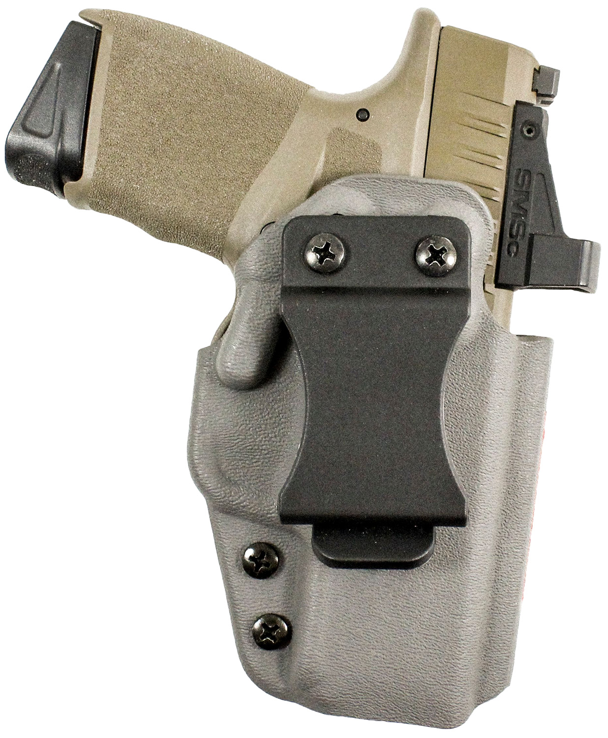 DeSantis Mean Streak 220LA5WZ0 IWB Kydex Holster, RMR Compatible, Grey, for Smith & Wesson M&P Shield 9/40