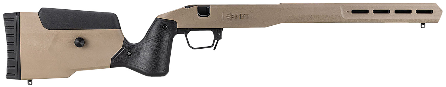 MDT Field Stock Remington 700 Short Action Right-Hand FDE Polymer
