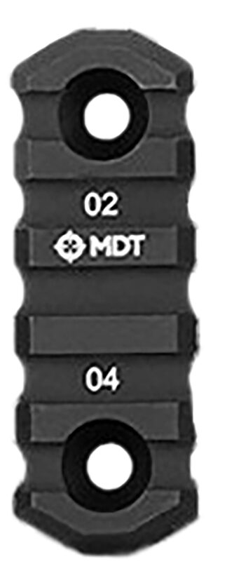 MDT M-LOK Picatinny Rail 2.50 in Hard-Anodized Black
