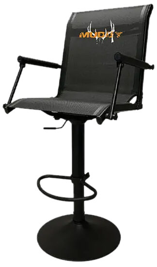 Muddy Outdoors Swivel Extreme Ground Seat 360-Degree Swivel, 300 lb Capacity, Black