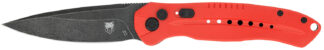 Cobratec Knives Diablo 3.50 in D2 Steel Blade Black Stonewashed, G10 Scales Folding Automatic
