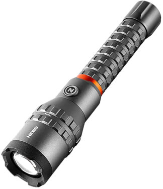 NEBO Davinci 7000L Flashlight, 7000 Lumens, 4x Zoom, IP67, Gray