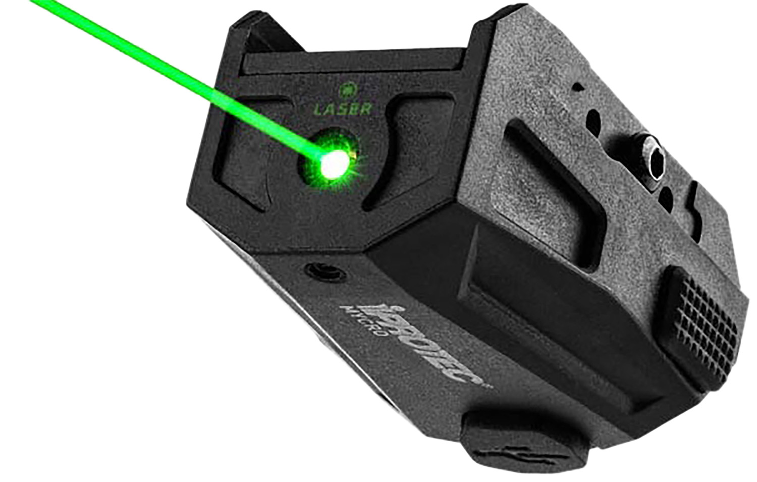 ALLIANCE CONSUMER GROUP Mycro Rail Mount Green Laser (Picatinny/Weaver), Matte Black