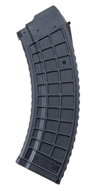 Xtech Tactical Gen2 30-Round 7.62x39mm AK-47 Waffle Magazine, Black Stainless Steel