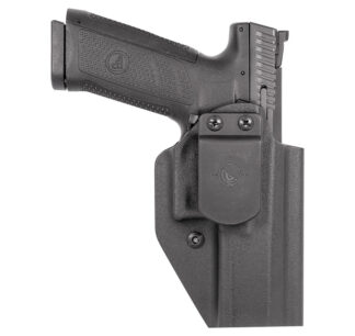 Mission First Tactical CZ P-10 Full Size Appendix IWB/OWB Ambidextrous Matte Black Holster