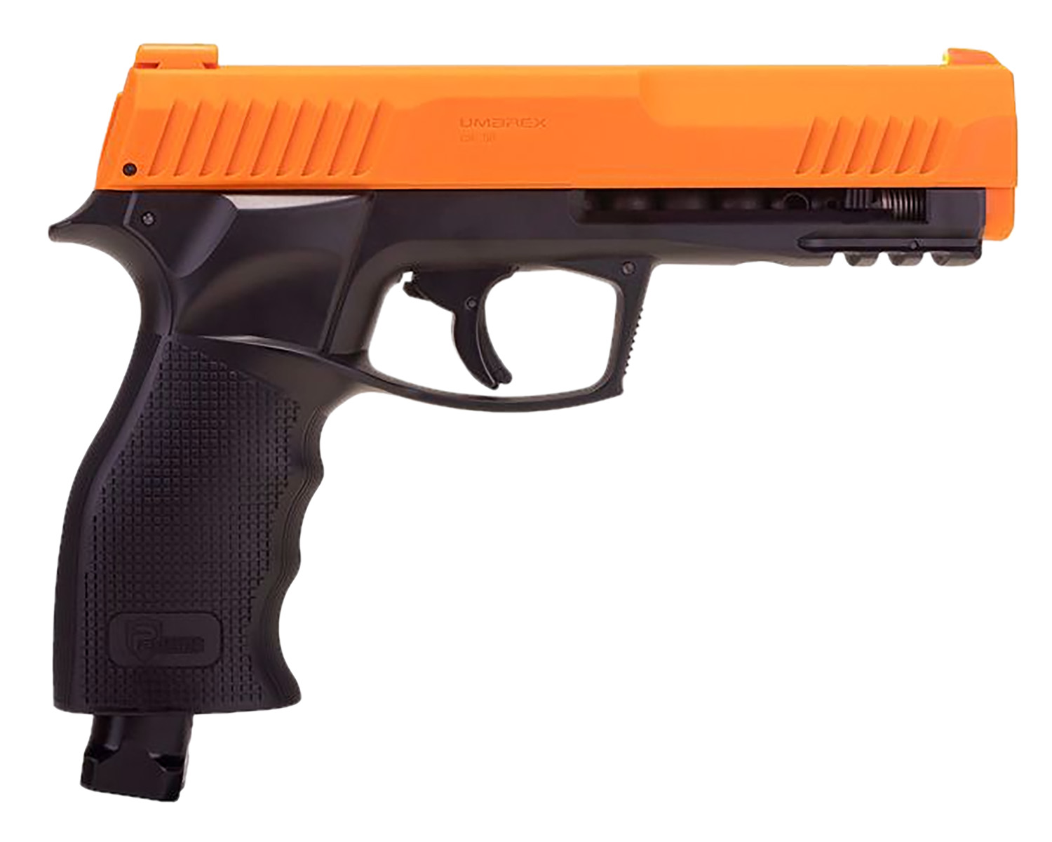 Umarex P2P HDP 50 Gen2 .50 Cal Air Pistol, 6 Rounds, Black/Orange