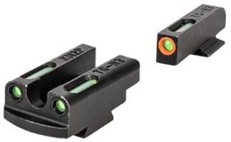 Kimber Micro 9 Truglo TFX Pro Sight Set, Orange Front Ring, U-Notch Rear